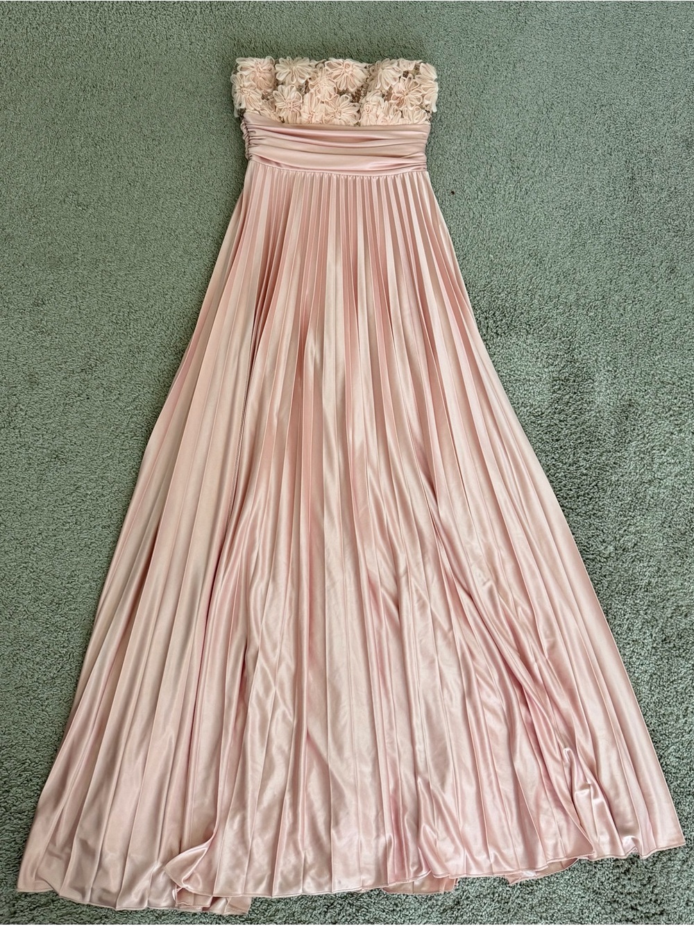 Speechless Light Pink Strapless Formal/Prom Evening Dress Size 7
